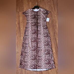 LuLaRoe Leopard Print Maxi Dress